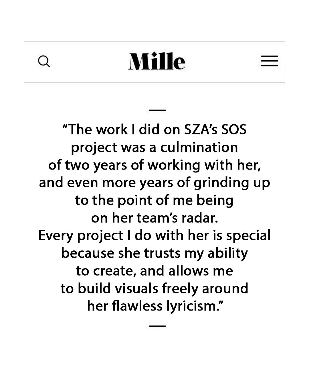 Fahmeedx Mille World Article